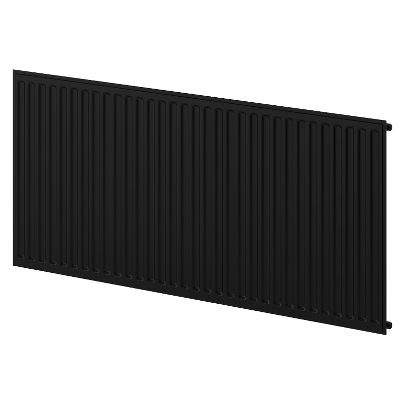 Mexen CH10 Hygiene Plattenheizkörper 400 x 700 mm, seitlicher Anschluss, 302 W, schwarz - W410H-040-070-70
