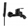 Mexen Fabia R72 Badewannenarmatur mit Duschset, schwarz - 74653R72-70