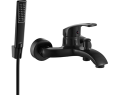 Mexen Fabia R72 Badewannenarmatur mit Duschset, schwarz - 74653R72-70