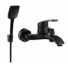 Mexen Fabia R62 Badewannenarmatur mit Duschset, schwarz - 74653R62-70
