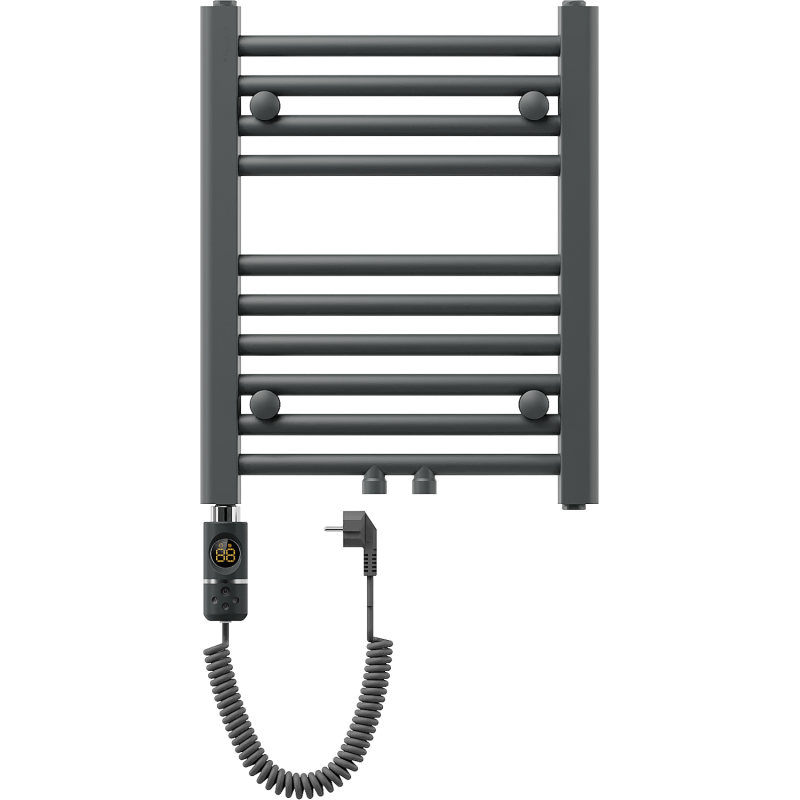 Mexen Ares Elektrischer Heizkörper 500 x 400 mm, 300 W, Anthrazit - W102-0500-400-2300-66