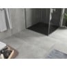 Mexen Hugo quadratische Duschwanne SMC 80 x 80 cm, schwarz, schwarze Abdeckung - 42708080-B