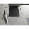 Mexen Hugo rechteckige Duschwanne SMC 90 x 70 cm, schwarz, schwarze Abdeckung - 42707090-B