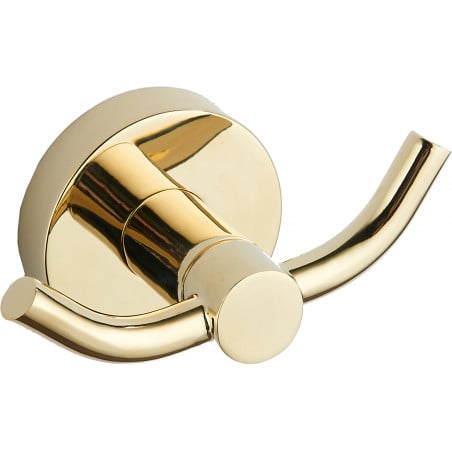 Mexen Remo Doppelter Handtuchhaken, gold - 70507352-50