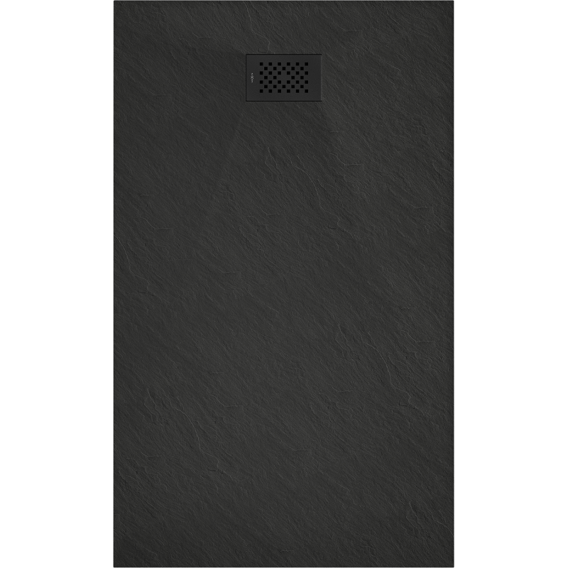 Mexen Hugo rechteckige SMC-Duschwanne 140 x 70 cm, schwarz, schwarze Abdeckung - 42707014-B