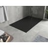 Mexen Hugo rechteckige Duschwanne SMC 160 x 80 cm, schwarz, schwarze Abdeckung - 42708016-B