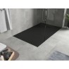 Mexen Hugo rechteckige SMC-Duschwanne 140 x 80 cm, schwarz, schwarze Abdeckung - 42708014-B