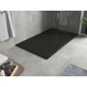 Mexen Hugo rechteckige SMC-Duschwanne 150 x 80 cm, schwarz, schwarze Abdeckung - 42708015-B