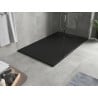 Mexen Hugo rechteckige SMC-Duschwanne 140 x 80 cm, schwarz, schwarze Abdeckung - 42708014-B