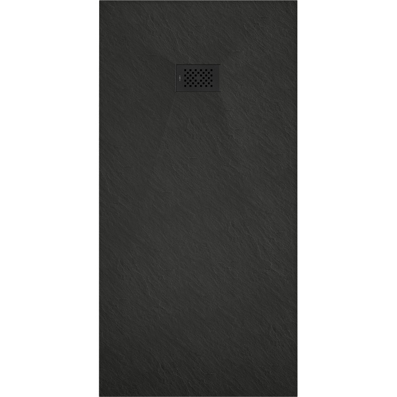 Mexen Hugo Rechteckige SMC-Duschtasse 170 x 80 cm, schwarz, schwarze Abdeckung - 42708017-B
