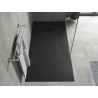 Mexen Hugo Rechteckige SMC-Duschtasse 170 x 80 cm, schwarz, schwarze Abdeckung - 42708017-B