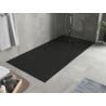 Mexen Hugo rechteckige Duschwanne SMC 180 x 80 cm, schwarz, schwarze Abdeckung - 42708018-B