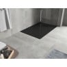 Mexen Hugo rechteckige Duschwanne SMC 100 x 90 cm, schwarz, schwarze Abdeckung - 42709010-B