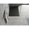 Mexen Hugo rechteckige Duschwanne SMC 120 x 90 cm, schwarz, schwarze Abdeckung - 42709012-B