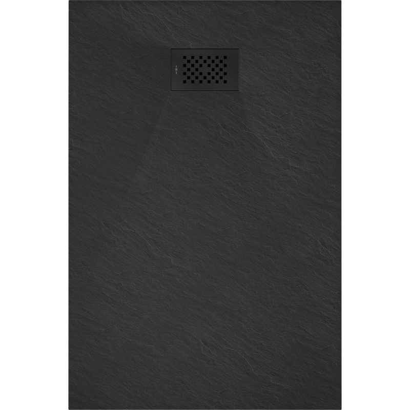 Mexen Hugo rechteckige Duschwanne SMC 120 x 90 cm, schwarz, schwarze Abdeckung - 42709012-B