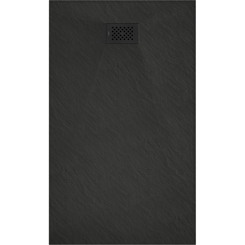 Mexen Hugo rechteckige Duschwanne SMC 140 x 90 cm, schwarz, schwarze Abdeckung - 42709014-B
