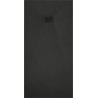Mexen Hugo rechteckige Duschwanne SMC 170 x 90 cm, schwarz, schwarze Abdeckung - 42709017-B