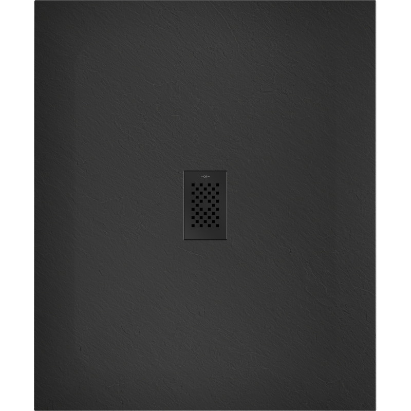 Mexen Hugo rechteckige Duschwanne SMC 110 x 100 cm, schwarz, schwarze Abdeckung - 42701011-B