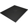 Mexen Hugo rechteckige SMC-Duschwanne 110 x 100 cm, schwarz, schwarze Abdeckung - 42701011-B
