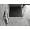 Mexen Hugo rechteckige SMC-Duschwanne 110 x 100 cm, schwarz, schwarze Abdeckung - 42701011-B