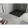 Mexen Hugo rechteckige SMC-Duschwanne 110 x 100 cm, schwarz, schwarze Abdeckung - 42701011-B