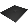 Mexen Hugo Rechteck-Duschwanne SMC 140 x 100 cm, schwarz, schwarze Abdeckung - 42701014-B