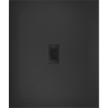 Mexen Hugo Rechteck-Duschwanne SMC 140 x 100 cm, schwarz, schwarze Abdeckung - 42701014-B