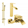 Mexen Libra DQ77 Wannenset, golden - 745113DQ77-50