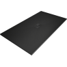 Mexen Hugo rechteckige Duschwanne SMC 170 x 100 cm, schwarz, schwarze Abdeckung - 42701017-B