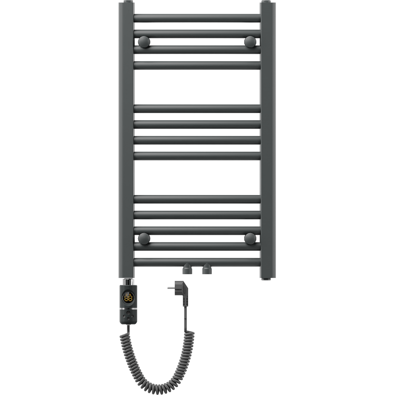 Mexen Ares Elektrischer Heizkörper 700 x 400 mm, 300 W, Anthrazit - W102-0700-400-2300-66