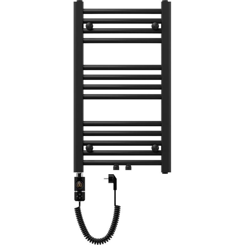 Mexen Ares elektrischer Heizkörper 700 x 400 mm, 300 W, schwarz - W102-0700-400-2300-70