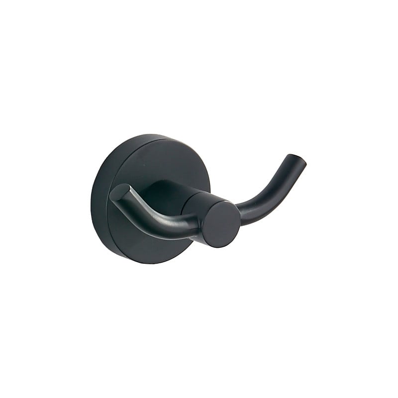 Mexen Remo doppelter Handtuchhaken, schwarz - 70507352-70