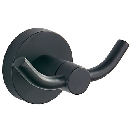Mexen Remo doppelter Handtuchhaken, schwarz - 70507352-70