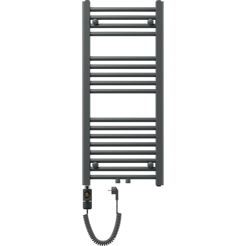 Mexen Ares Elektrischer Heizkörper 900 x 400 mm, 300 W, Anthrazit - W102-0900-400-2300-66