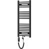 Mexen Ares elektrischer Heizkörper 900 x 400 mm, 300 W, schwarz - W102-0900-400-2300-70