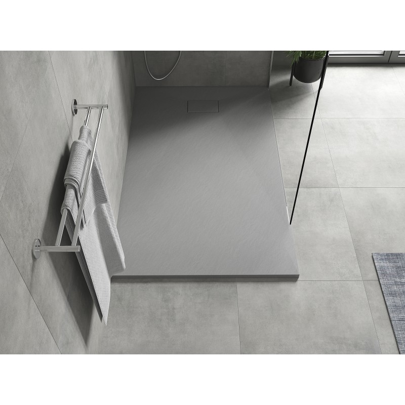Mexen Hugo rechteckige Duschwanne SMC 150 x 70 cm, grau - 42617015