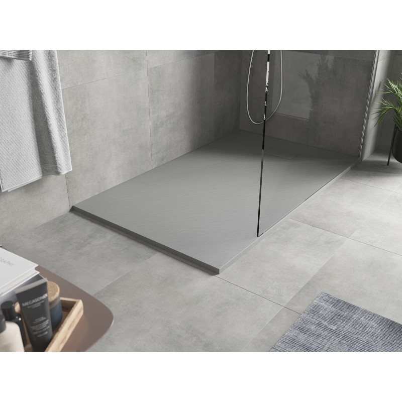 Mexen Hugo rechteckige Duschwanne SMC 150 x 70 cm, grau - 42617015