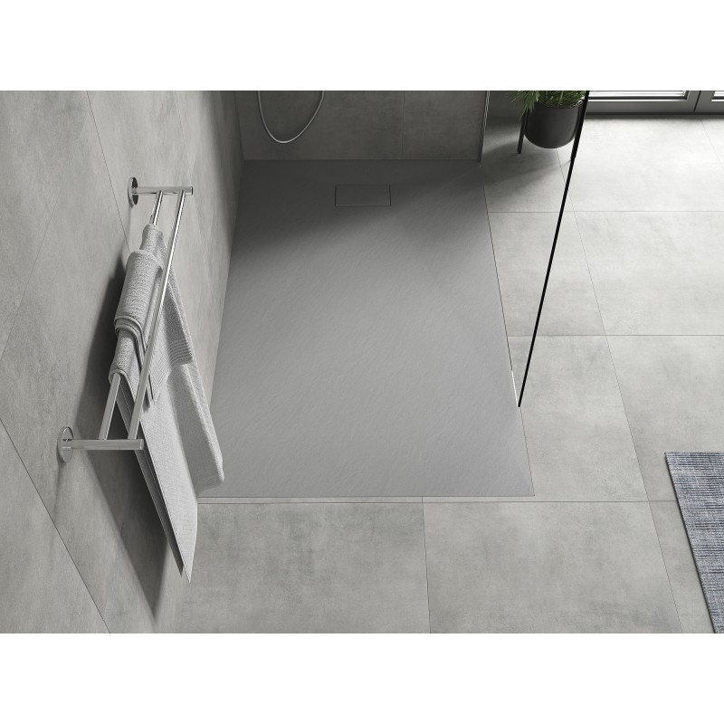 Mexen Hugo rechteckige Duschwanne SMC 160 x 80 cm, grau - 42618016