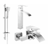 Mexen Libra DQ45 Badezimmerset, Chrom - 745113DQ45-00