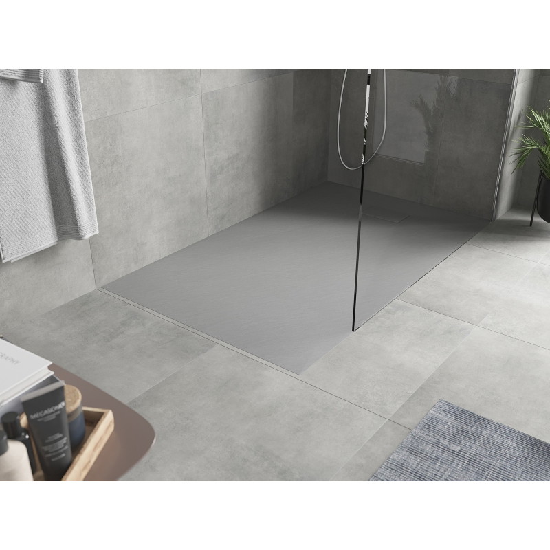 Mexen Hugo Rechteckige Duschwanne SMC 160 x 90 cm, grau - 42619016