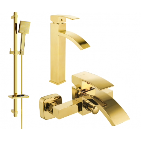 Mexen Libra DQ45 Badeset, Gold - 745113DQ45-50