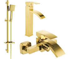 Mexen Libra DQ45 Badeset, Gold - 745113DQ45-50
