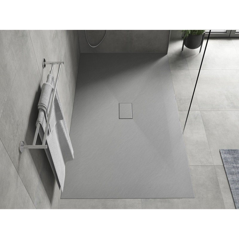 Mexen Hugo Rechteckige SMC-Duschwanne 150 x 100 cm, grau - 42611015