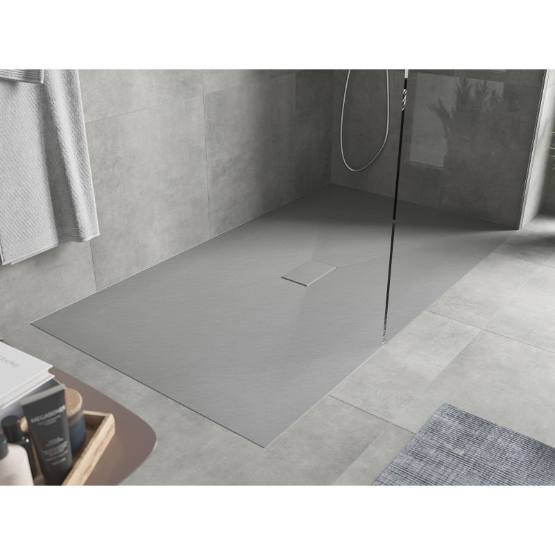 Mexen Hugo rechteckige Duschwanne SMC 150 x 100 cm, grau - 42611015
