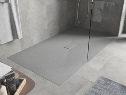 Mexen Hugo rechteckige Duschwanne SMC 150 x 100 cm, grau - 42611015