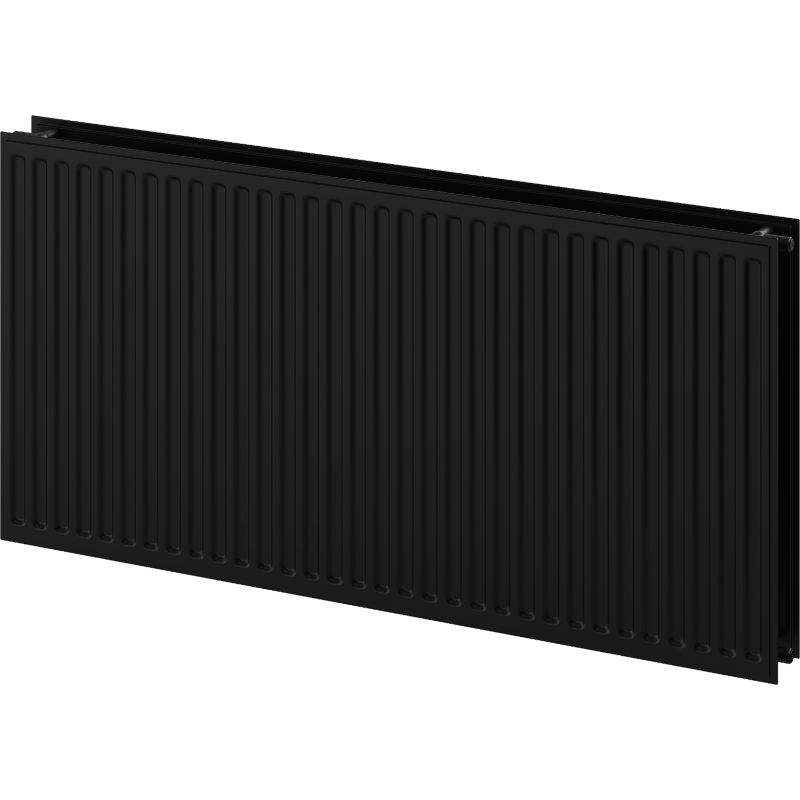 Mexen CH20 Hygiene Plattenheizkörper 300 x 1000 mm, seitlicher Anschluss, 636 W, schwarz - W420H-030-100-70