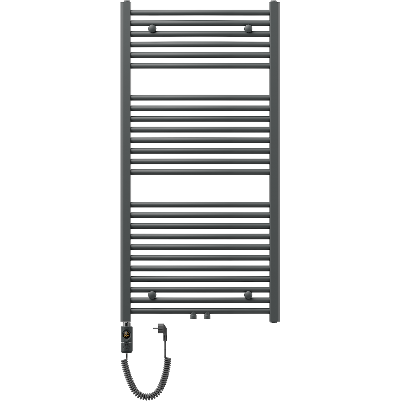 Mexen Ares Elektrischer Heizkörper 1200 x 600 mm, 600 W, Anthrazit - W102-1200-600-2600-66