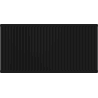 Mexen CH20 Hygiene Heizkörper 400 x 500 mm, seitlicher Anschluss, 398 W, schwarz - W420H-040-050-70