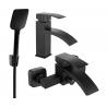 Mexen Libra R62 Wannenset, schwarz - 745103R62-70