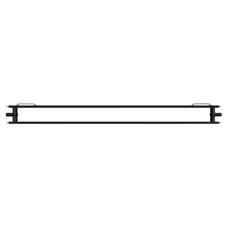 Mexen CH20 Hygiene Plattenheizkörper 400 x 2400 mm, seitlicher Anschluss, 1908 W, schwarz - W420H-040-240-70